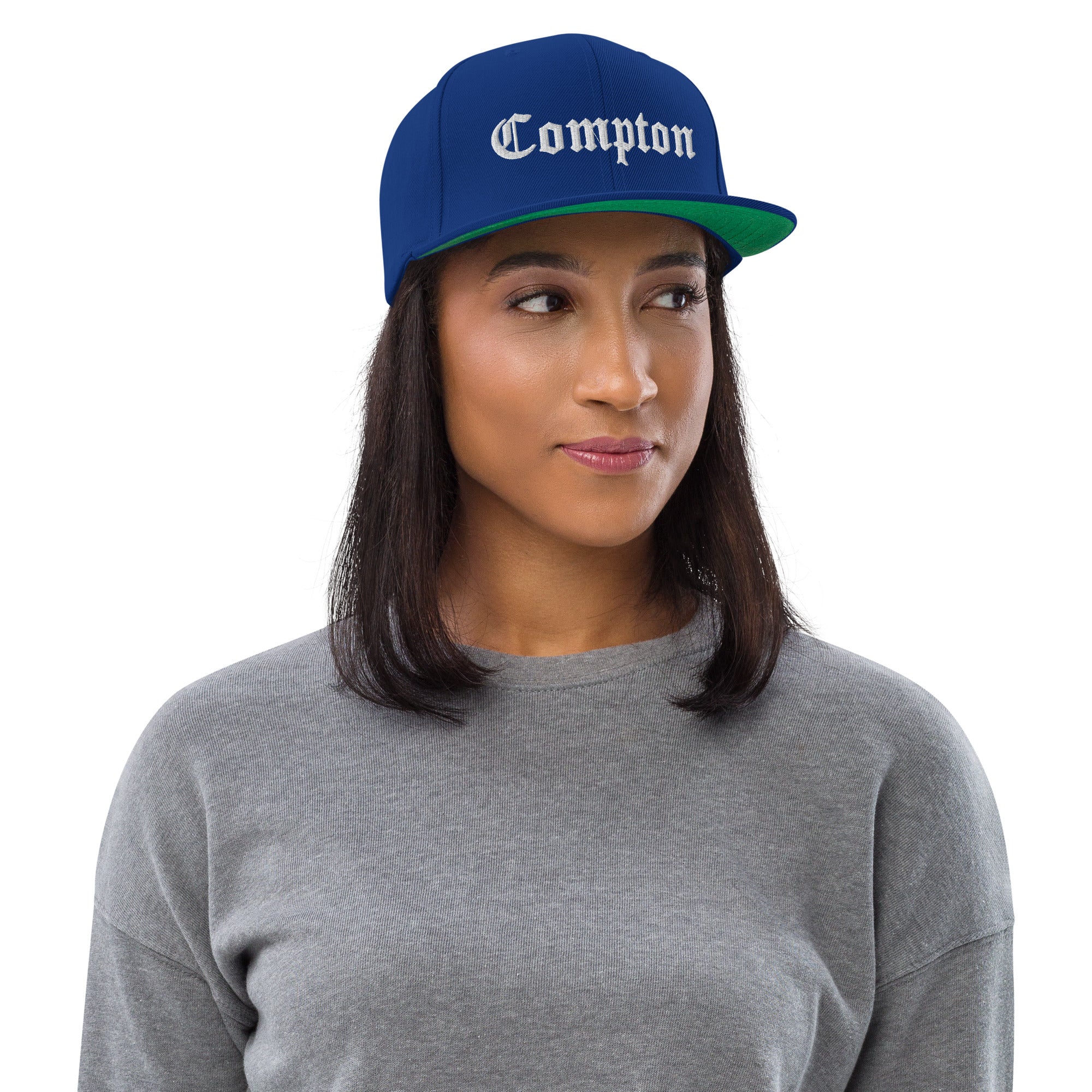 Blue compton hat on sale