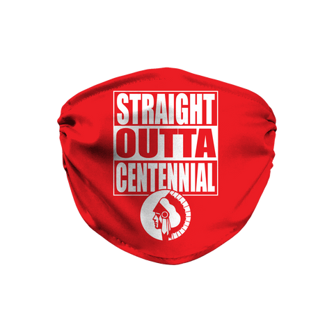 STRAIGHT OUTTA CENTENNIAL APACHE Face Mask