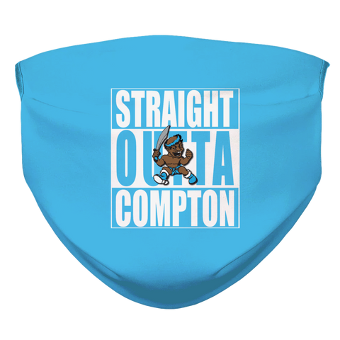 STRAIGHT OUTTA COMPTON = COL. BLUE Face Mask