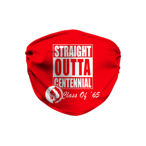 STRAIGHT OUTTA CENTENNIAL '65 Face Mask