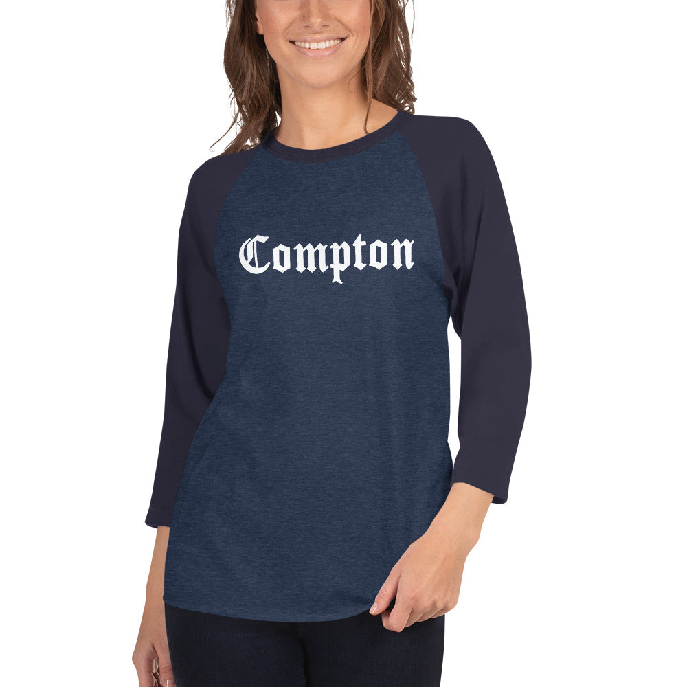 COMPTON 3/4 sleeve raglan shirt - repcpt.com