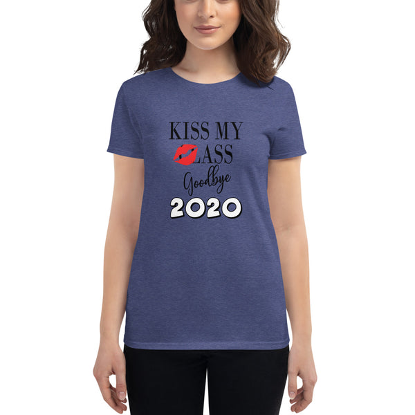 KISS MY CLASS GOODBYE Women's short sleeve t-shirt - repcpt.com