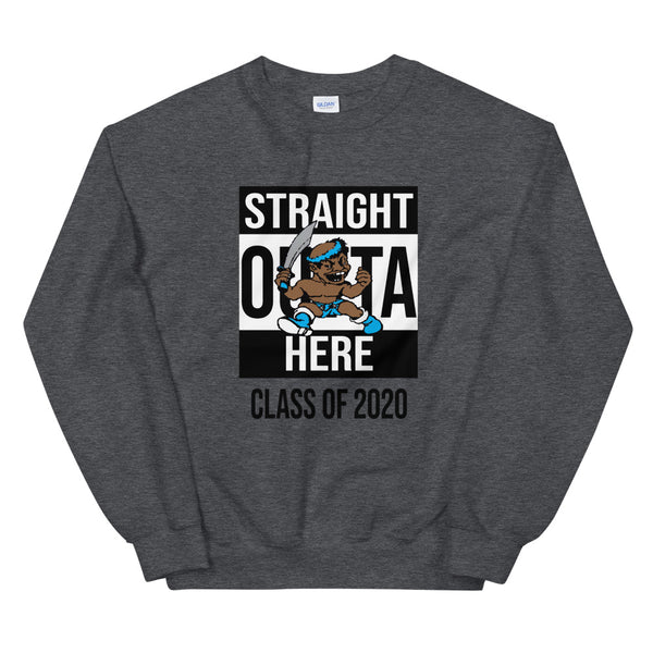 STRAIGHT OUTTA HERE 2020 Unisex Sweatshirt - repcpt.com