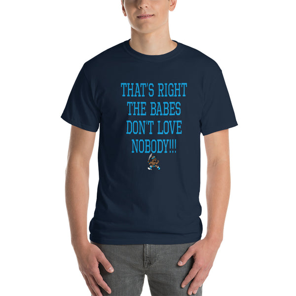 THE BABES - COL. BLUE Short Sleeve T-Shirt - repcpt.com