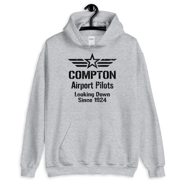 Compton Airport 1924 Hooded Sweatshirt - repcpt.com