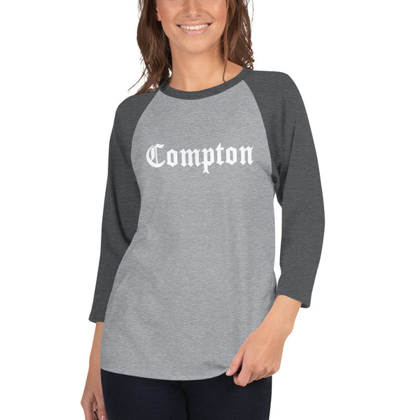 COMPTON 3/4 sleeve raglan shirt - repcpt.com