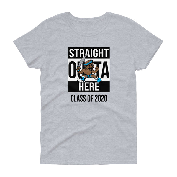 STRAIGHT OUTTA HERE 2020 Women's short sleeve t-shirt - repcpt.com