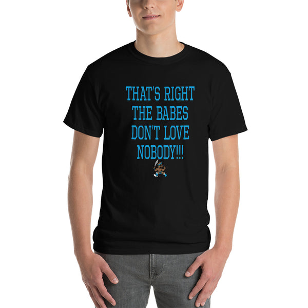 THE BABES - COL. BLUE Short Sleeve T-Shirt - repcpt.com