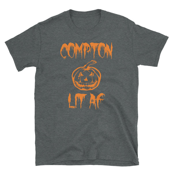 Compton LIT Halloween Unisex T-Shirt - repcpt.com