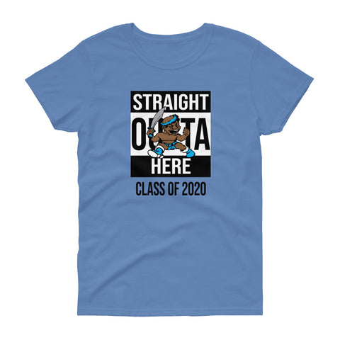 STRAIGHT OUTTA HERE 2020 Women's short sleeve t-shirt - repcpt.com