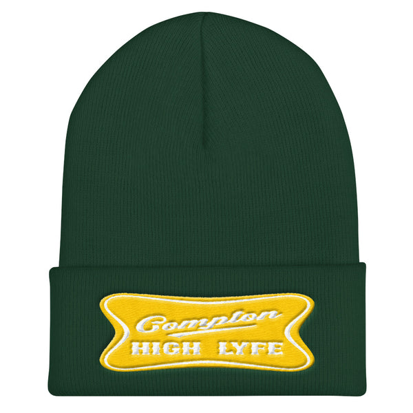 Compton High Lyfe Cuffed Beanie - repcpt.com