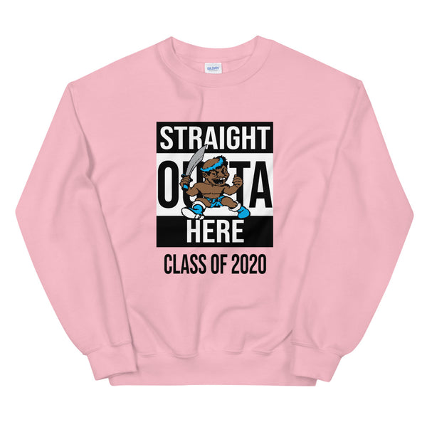 STRAIGHT OUTTA HERE 2020 Unisex Sweatshirt - repcpt.com