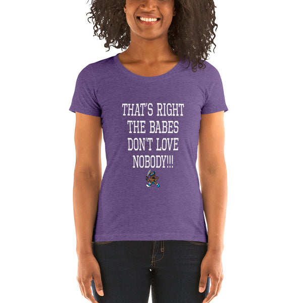 THE BABES - WHITE Ladies' short sleeve t-shirt - repcpt.com
