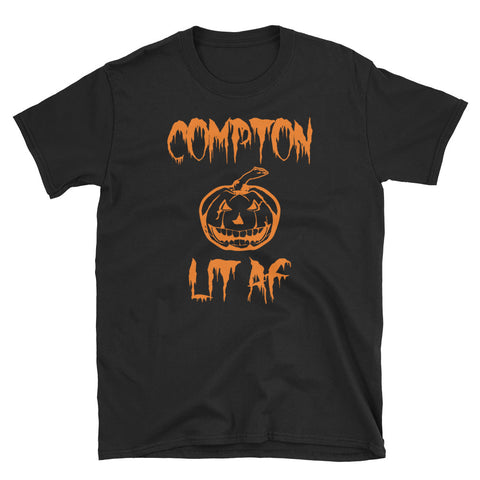 Compton LIT Halloween Unisex T-Shirt - repcpt.com