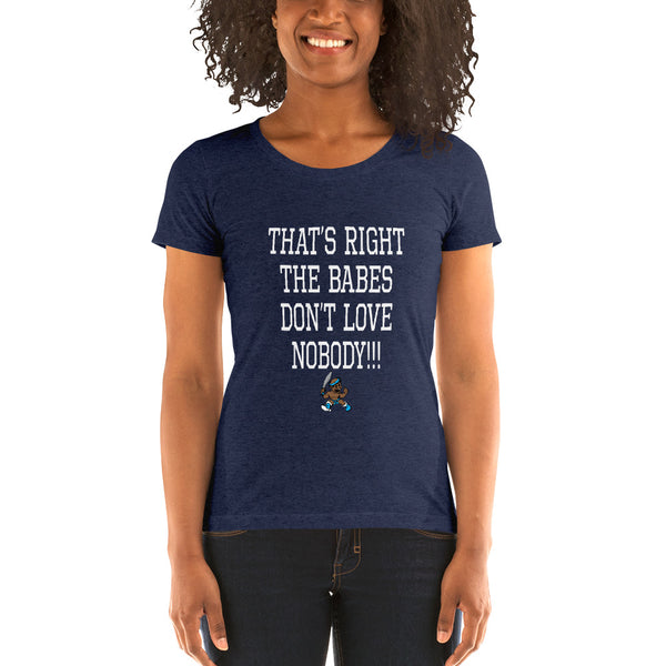 THE BABES - WHITE Ladies' short sleeve t-shirt - repcpt.com