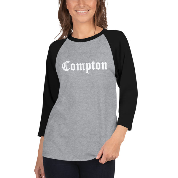 COMPTON 3/4 sleeve raglan shirt - repcpt.com