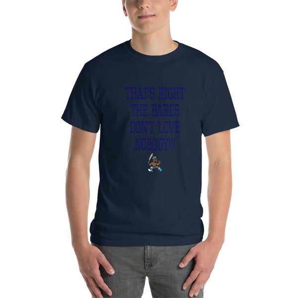 THE BABES - NAVY Short Sleeve T-Shirt - repcpt.com