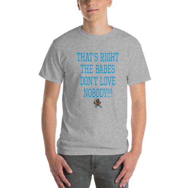 THE BABES - COL. BLUE Short Sleeve T-Shirt - repcpt.com
