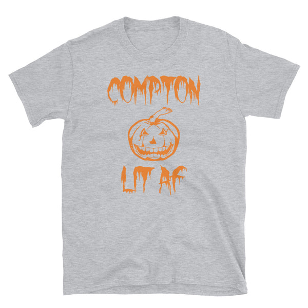 Compton LIT Halloween Unisex T-Shirt - repcpt.com