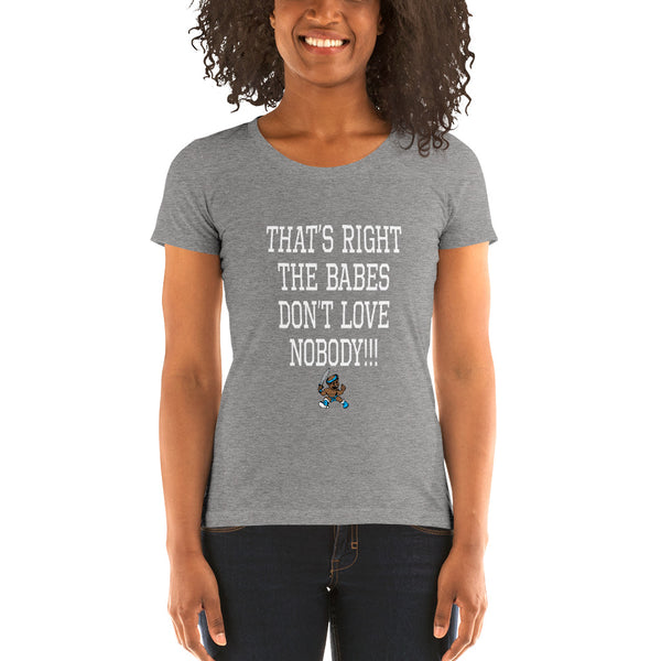 THE BABES - WHITE Ladies' short sleeve t-shirt - repcpt.com