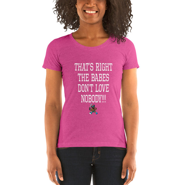 THE BABES - WHITE Ladies' short sleeve t-shirt - repcpt.com