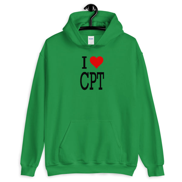 I Heart CPT Hooded Sweatshirt - repcpt.com