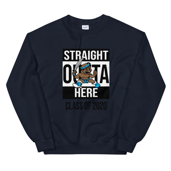 STRAIGHT OUTTA HERE 2020 Unisex Sweatshirt - repcpt.com