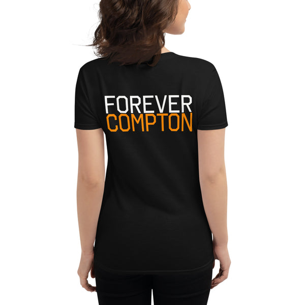 COMPTON FOREVER Women's short sleeve t-shirt - repcpt.com