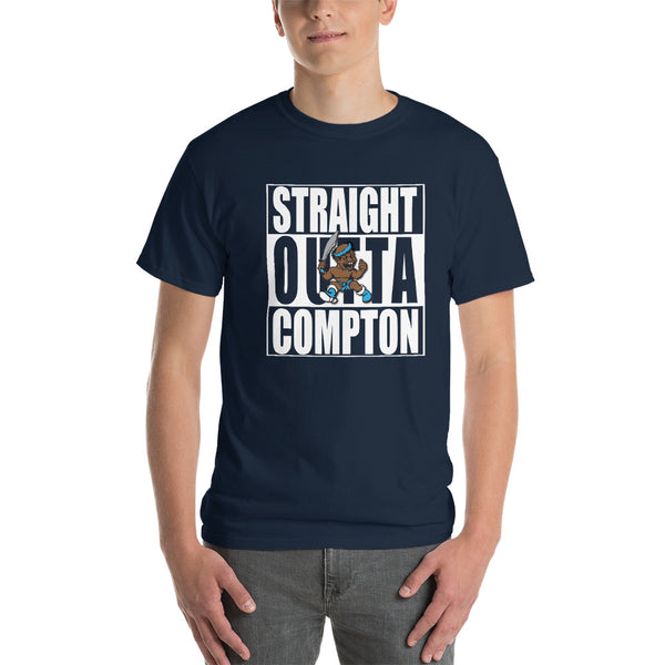 STRAIGHT OUTTA COMPTON Short-Sleeve T-Shirt - repcpt.com