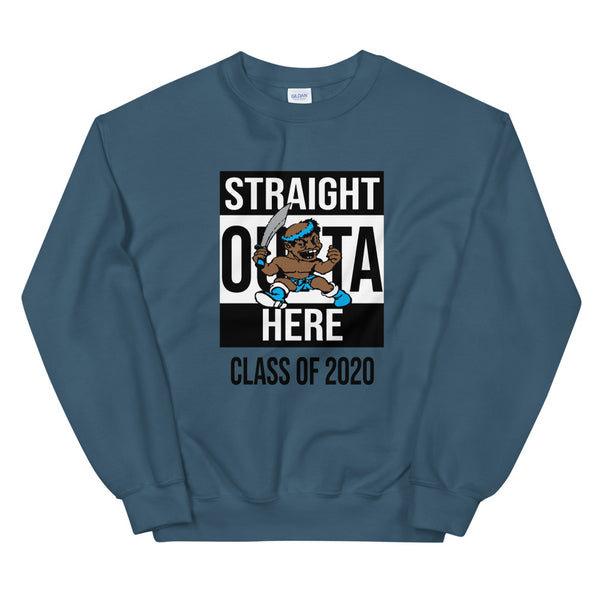 STRAIGHT OUTTA HERE 2020 Unisex Sweatshirt - repcpt.com