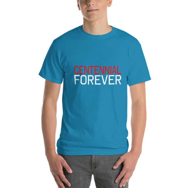 CENTENNIAL FOREVER Short Sleeve T-Shirt - repcpt.com