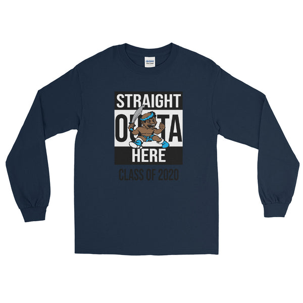 STRAIGHT OUTTA HERE 2020 Long Sleeve T-Shirt - repcpt.com