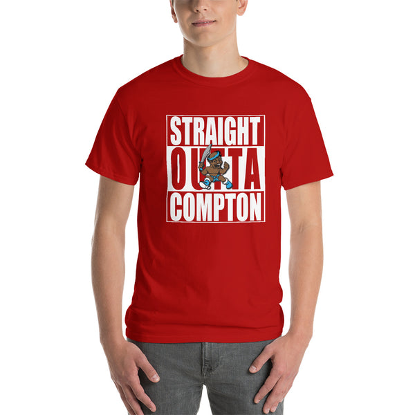 STRAIGHT OUTTA COMPTON Short-Sleeve T-Shirt - repcpt.com