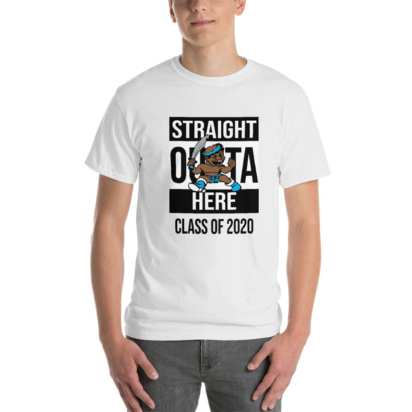 STRAIGHT OUTTA HERE 2020 Short Sleeve T-Shirt - repcpt.com