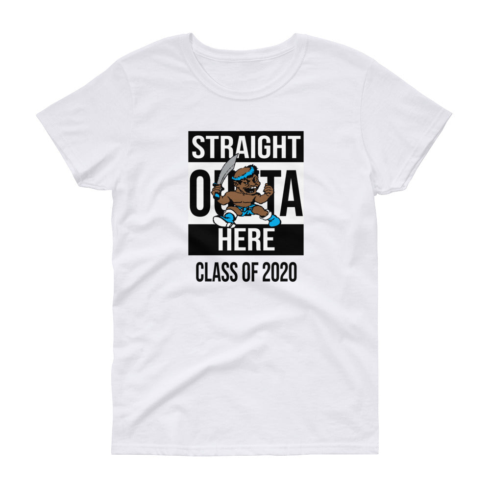 STRAIGHT OUTTA HERE 2020 Women's short sleeve t-shirt - repcpt.com