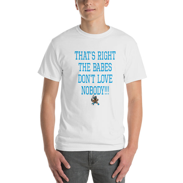 THE BABES - COL. BLUE Short Sleeve T-Shirt - repcpt.com