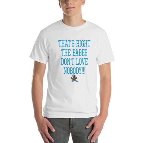 THE BABES - COL. BLUE Short Sleeve T-Shirt - repcpt.com