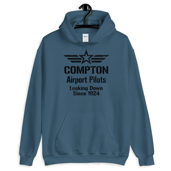 Compton Airport 1924 Hooded Sweatshirt - repcpt.com