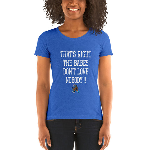 THE BABES - WHITE Ladies' short sleeve t-shirt - repcpt.com