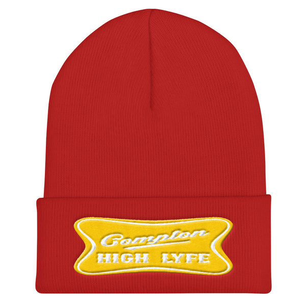 Compton High Lyfe Cuffed Beanie - repcpt.com