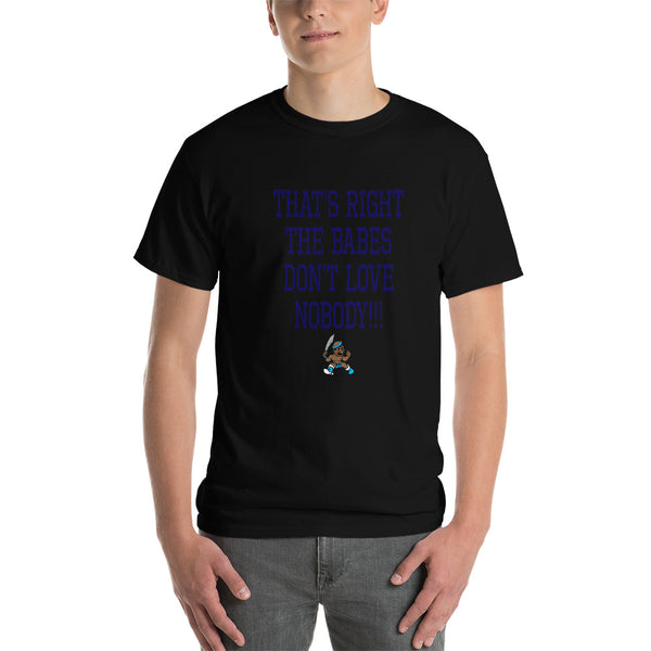 THE BABES - NAVY Short Sleeve T-Shirt - repcpt.com