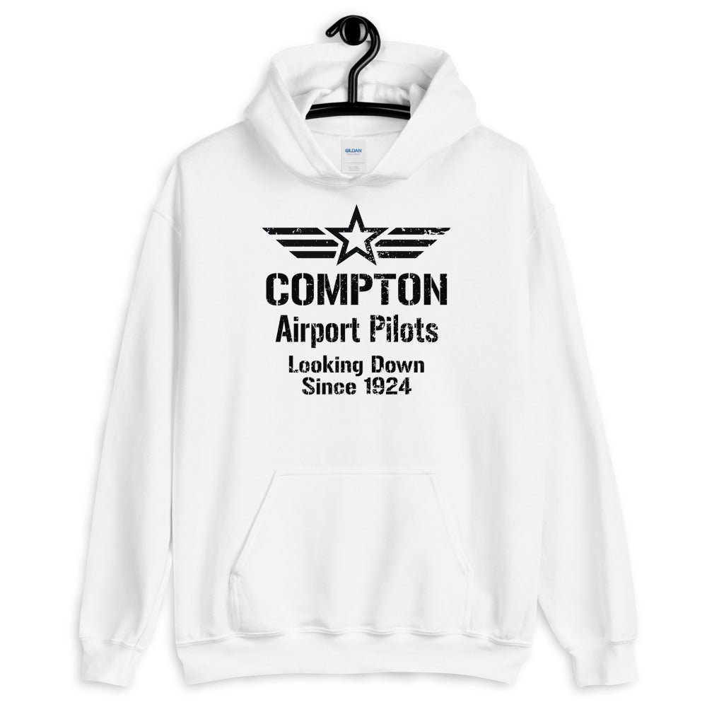 Compton Airport 1924 Hooded Sweatshirt - repcpt.com