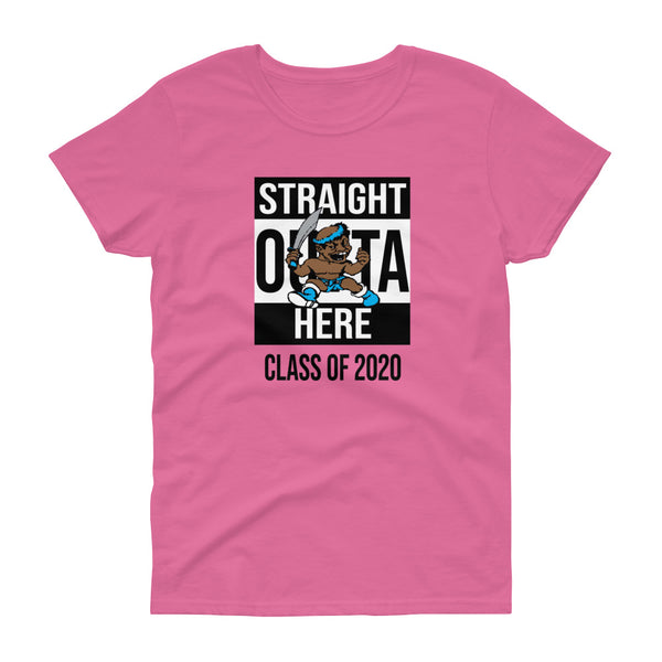 STRAIGHT OUTTA HERE 2020 Women's short sleeve t-shirt - repcpt.com