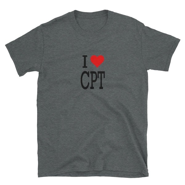 I Heart CPT Unisex T-Shirt - repcpt.com