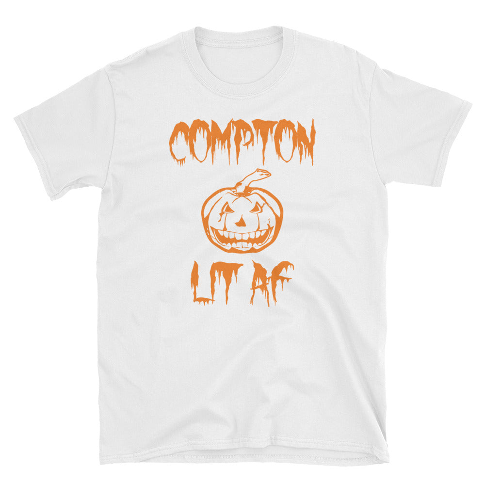 Compton LIT Halloween Unisex T-Shirt - repcpt.com