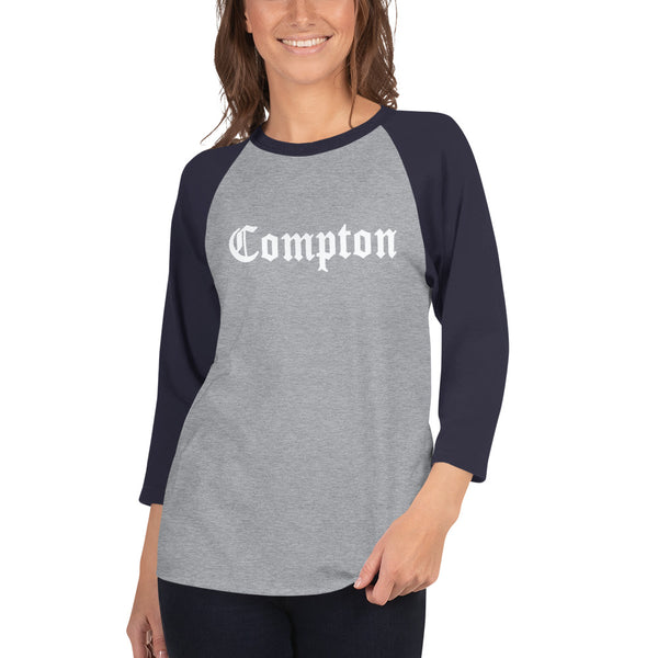 COMPTON 3/4 sleeve raglan shirt - repcpt.com