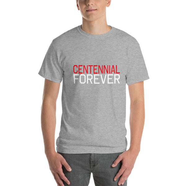 CENTENNIAL FOREVER Short Sleeve T-Shirt - repcpt.com