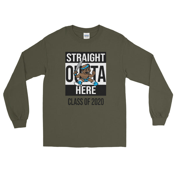 STRAIGHT OUTTA HERE 2020 Long Sleeve T-Shirt - repcpt.com