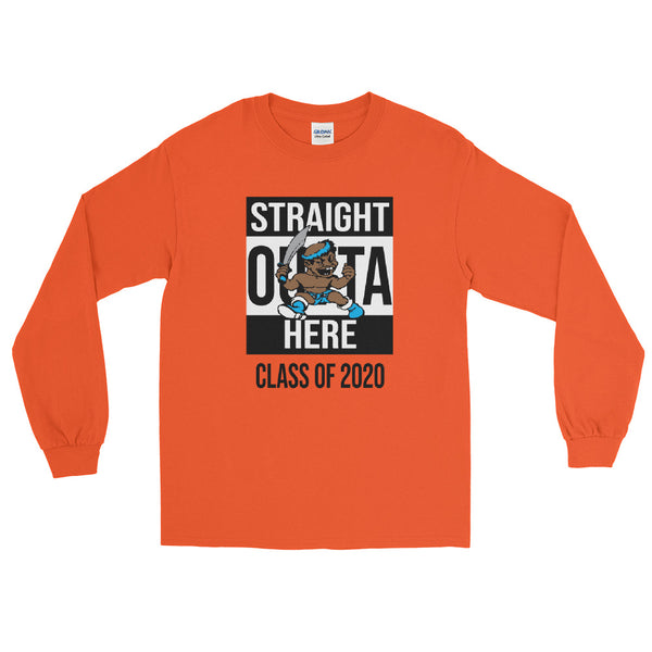 STRAIGHT OUTTA HERE 2020 Long Sleeve T-Shirt - repcpt.com