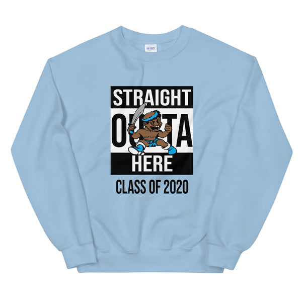 STRAIGHT OUTTA HERE 2020 Unisex Sweatshirt - repcpt.com